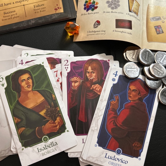 Indulgence Card Game Restoration Game Version Dragonmaster Out of Print 2017 - Picture 7 of 9